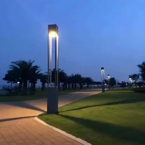 Street Light Pole with CCTV Camera Bracket Security Lighting Pole for Road Highway
