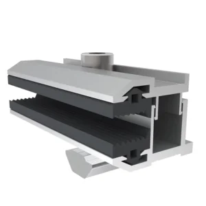 Structure for Solar Panels Aluminum Solar Rail Accessories Solar Mounting System Roof Ground PV Support