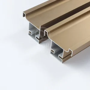 Supply Anodized Polish Kitchen Cabinet Aluminum Profile for Furniture Incluida Gola C Profile Gola With Right