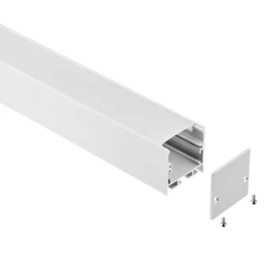 Suspended Lighting Aluminium Profile Extrusion Channel with Customized Length Excellent Heat Dissipation 35*35mm