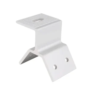 T Clip Solar Mounting Bracket for Metal Roof Aluminum PV Support
