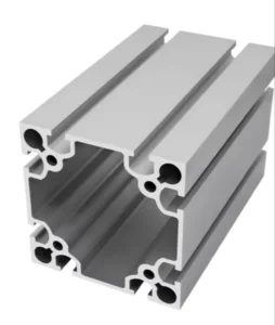 T Slot 100*100 Industrial Silver Aluminum Profile for Process Line Frame Assembly Line