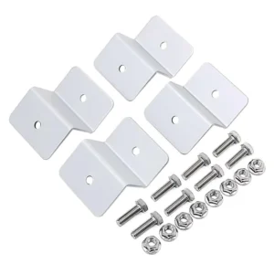 The manufacturer produces Z type aluminum photovoltaic solar panel roof mounting bracket solar RV yacht bracket