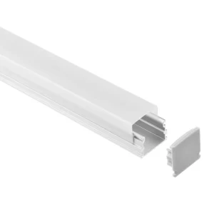 Three Sides Lighting Surface Mounted Aluminum LED Light Profile for Lighting 21*21mm for Home Decoration Office