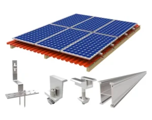 Tile Roof Aluminum Solar Panel Mounting Structure Bracket