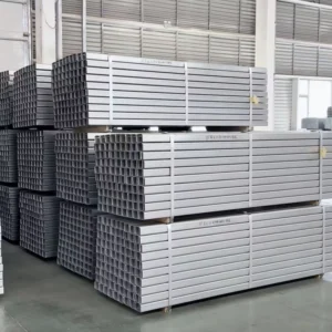 Transparent Waterproof Zinc Aluminum Magnesium Steel ASTM C Channel Integrated Photovoltaic Solar Panel Frame Mounting System