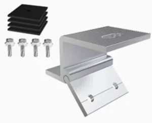 Trapezoidal Metal Roof Mounting System Adjustable Aluminum Material Pv System Structure