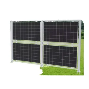 Tripsolar TP VS 01 Solar Panel Aluminum Steel Vertical Frame Outdoor Fence Bracket 90 Tilt Anodized Surface 45M S Wind Load 25