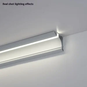 Two-in-One Aluminum Profile LED Profile Light Non-Slotting No-Plastering Living Room Ceiling Decoration Luminous Corner Light