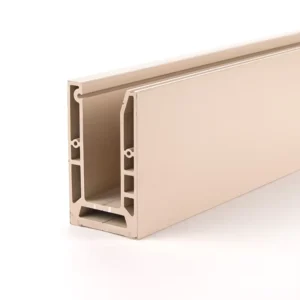 U Channel Glass Railing Aluminium Glass Railing Handrail and Balustrade for Balcony and Stairs
