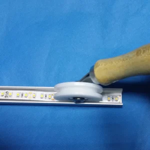 U Shape LED Aluminum Channel System with Milky Cover End Caps and Mounting Clips Aluminum Profile for LED Strip Light Factory