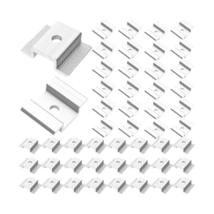 UISOLAR PV Mounting Accessories Roof Mount Kit Aluminum Inter Middle Center Clamp Solar Panel Bracket Solar Panel Mid Clamps