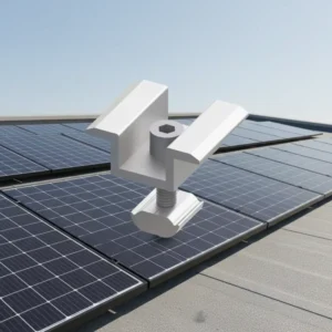 UISOLAR Residential Roof Mount PV Clamp Solar Bracket Accessories End Middle Clamp Solar Panel Adjustable End Mid Clamp
