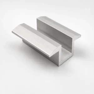 Universal Aluminium Anodized Solar Mid Clamp for Rooftop Carport System Providing Secure Panel Fastening