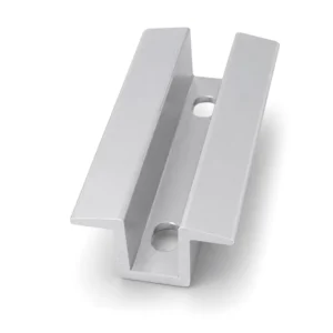 Universal Mid Clamp Solar Panel Mounting Kit for Aluminium Roof Featuring Robust Structural Integrity and Anodized Surface