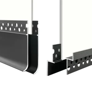 Utility Anodized Aluminum Profiles Recessed Skirting Board And Windowsill Decorative Strips