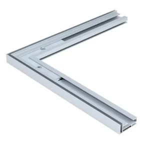 Wall Mounted 6000 Series Aluminum Shelf Profile 45 Degree Cutting Angle Bracket with Bending Service for LED Strips