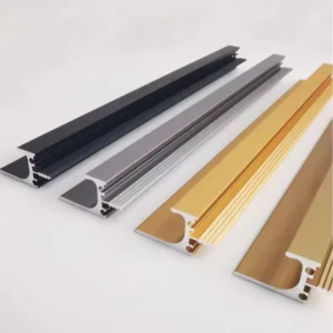Wardrobe Door Profile Aluminum Cabinet Glass Frame Profiles with Handle Aluminium G Handles Profile