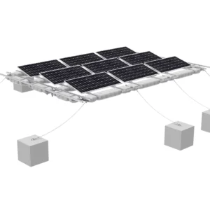 Water-Based Solar Panel Mounting Frame