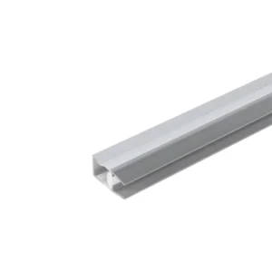 Waterproof 3 Side Light for Glass Display Shelves 8mm Clamp Aluminum Profile Milky Cover