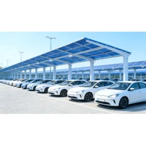 Waterproof Kit Brackets Aluminium Steel Structure Panel Frame Solar Carport Mounting System