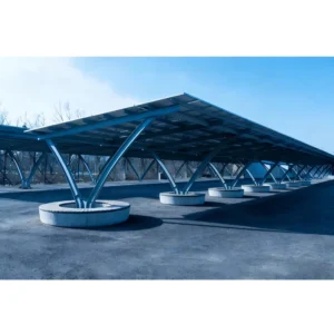 Waterproof Kit Brackets Aluminium Steel Structure Panel Frame Solar Carport Mounting System