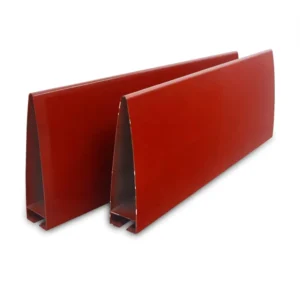 Waterproof Material Customizable Color Aluminum Strip Ceiling Baffle Aluminum Profile Suspended Ceiling
