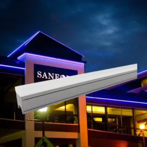 Waterproof Rgb Led Linear Outdoor Aluminum Lighting Aluminium Fixture Profiles 1000mm for Hotel