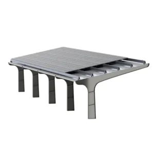 Waterproof Solar Panel Car Port Mount Brackets Photovoltaic Carport Mounting Structure Solar Parking System Solar Carport Frame