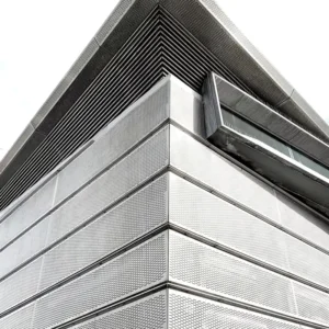 Waterproof Unitized Curtain Wall Cladding System Steel Frame Aluminum Profile