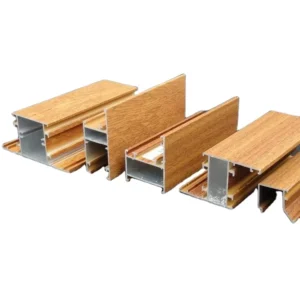 Wood Grain Aluminium Profile for Window and Door