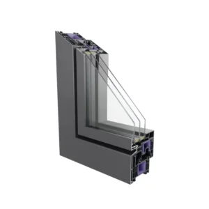 Wood Grain Transfer Aluminum Profiles for Doors & Windows Curtain Wall & Extrusion Profiles Cutting Bending Services