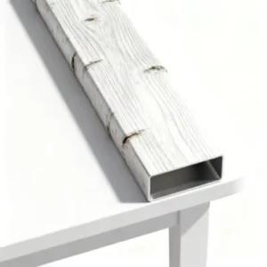 Wood Grain Transfer Aluminum Profiles for Home Decor Furniture Wall Cladding Architectural Finishes