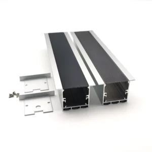 YG 3535A 定制35*35mm嵌入式安装LED线性铝型材通道，用于橱柜线性型材照明