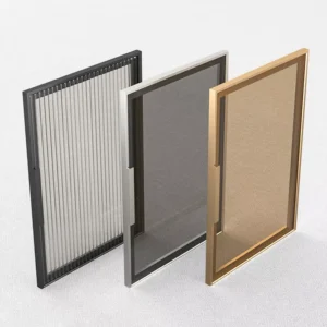 YL Minimalist Italian Style Aluminum Profile Wardrobe 6063 T5 Aluminum Kitchen Cabinet Wardrobe Frame Glass Door Profile